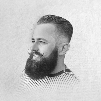 Gentleman's Haircut with Beard